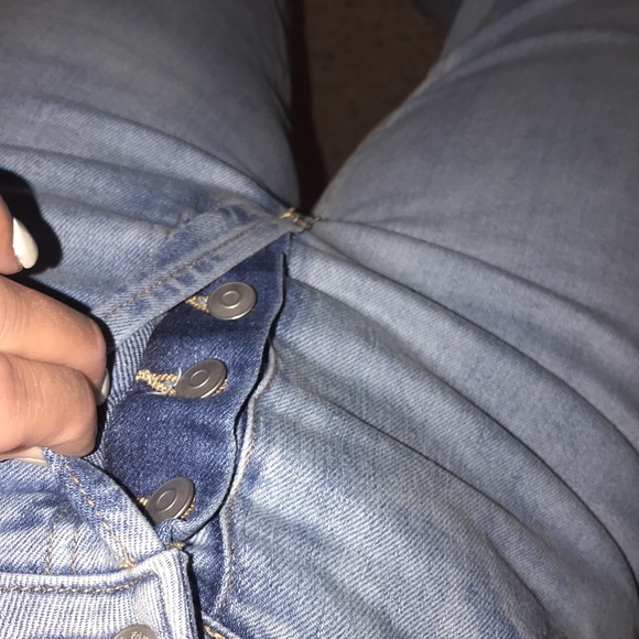 Wild fable Super high rise slim straight new with tags jeans button fly Sz 10/30 - Picture 4 of 12